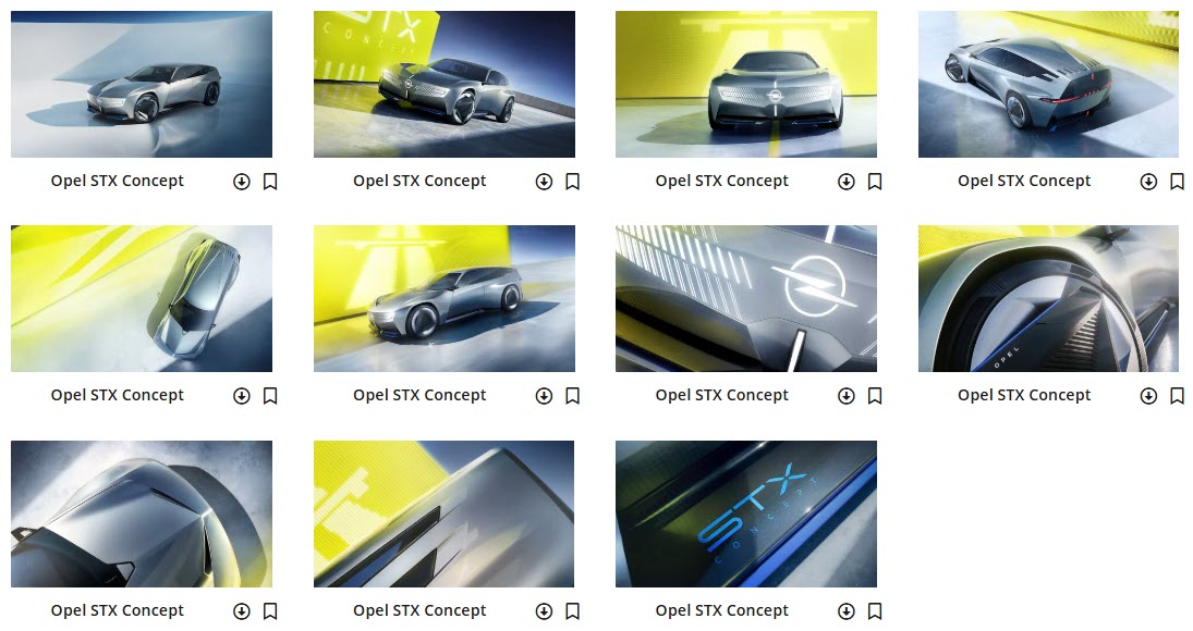 Opel STX Concept – Presse-Bildergalerie