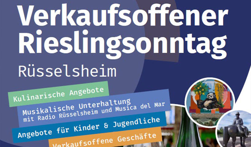 Plakat zum Verkaufsoffenen Sonntag 2026