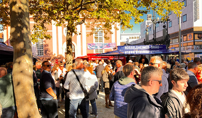 Der Rieslingsonntag auf dem Marktplatz