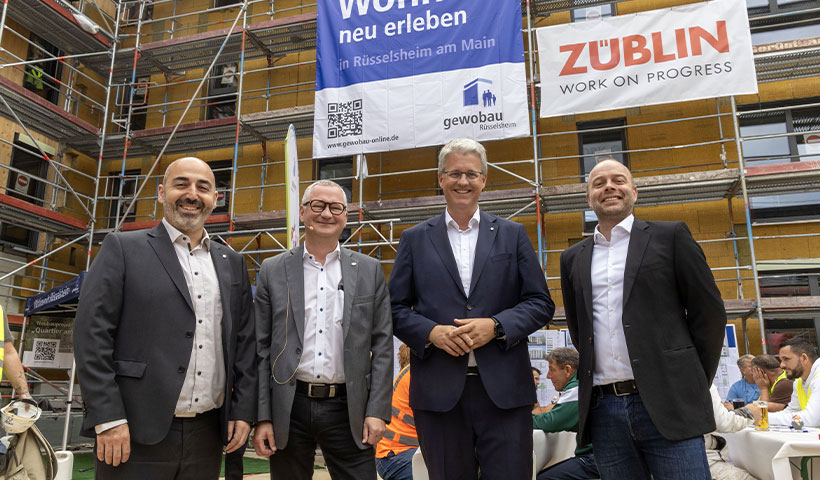 Richtfest im Quartier am Ostpark
