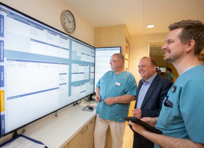 Notaufnahme des GPR Klinikums führt neues softwaregestütztes Management-System ein