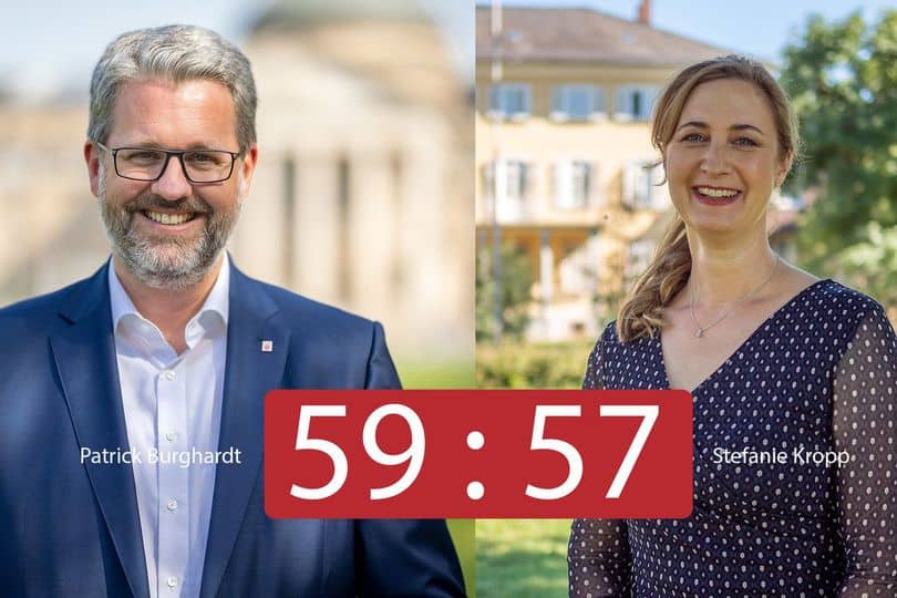 Patrick Burghardt 59 Stimmen und Stefanie Kropp 57 Stimmen CDU Rüsselsheim