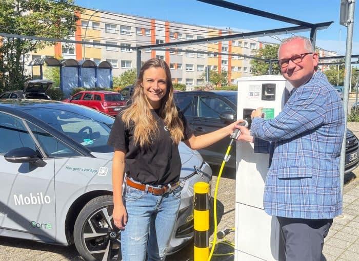 Neues Carsharing-Angebot im Dicken Busch - Gebobau und Carré Mobility fördern nachhaltige Mobilität