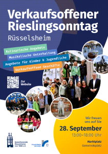 Verkaufsoffene Riesling-Sonntag in R&uuml;sselsheim