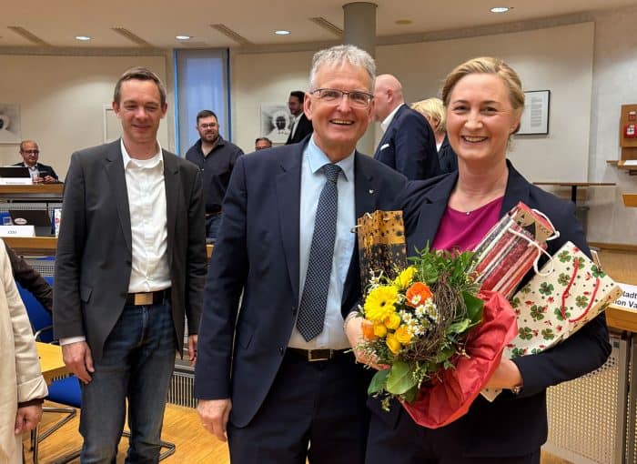 Stefanie Kropp ist die Stadtverordnetenvorsteherin für die Wahlperiode 2026 -2031 in Rüsselsheim am Main