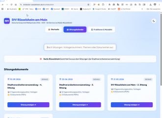 Demokratie mit „Röntgenblick": Wie das neue Online-Portal von Radio Rüsselsheim zur Arbeit der Stadtverordnetenversammlung